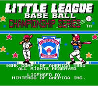 Little League Baseball NES